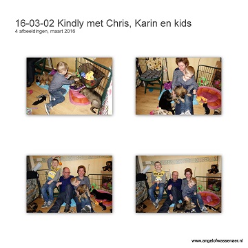 Chris, Karin en kids hier